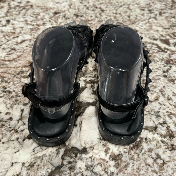 Black Studded Sandals 🖤 - Picture 3 of 6